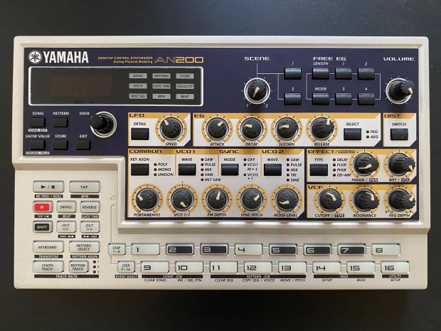 Yamaha AN200 Groovebox, szintetiztor s dobgp egyben