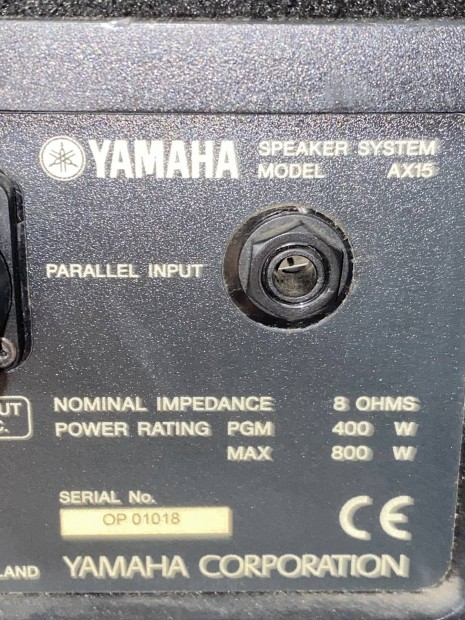 Yamaha AX-15 400/800Fullrange 