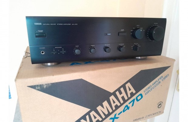Yamaha AX-470 sztereo erst doboz + tv