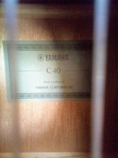 Yamaha C sorozat klasszikus 4/4 gitr kivl pldnya!!