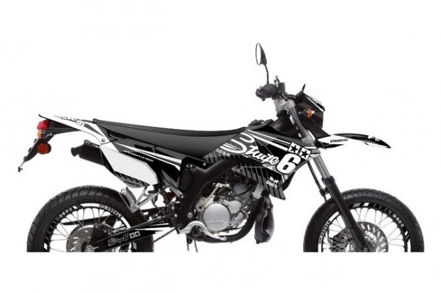 Yamaha DT 50 grafikai készlet Stage6 fehér