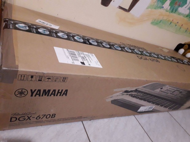 Yamaha Dgx-670 eredeti gyri dodozban,hibtlan j llapotban