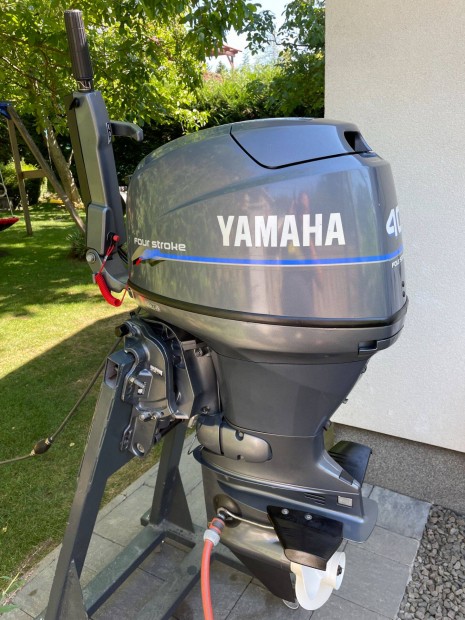 Yamaha F 40 Bmhds gázdugós rövid csizmás nagykaros csónakmotor