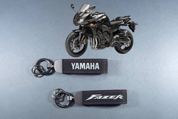 Yamaha Fazer motoros kulcstartó