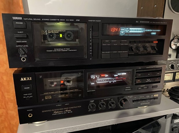 Yamaha Kx 1200 Csúcs japán 3 Fejes Dolby DBX Magno Deck