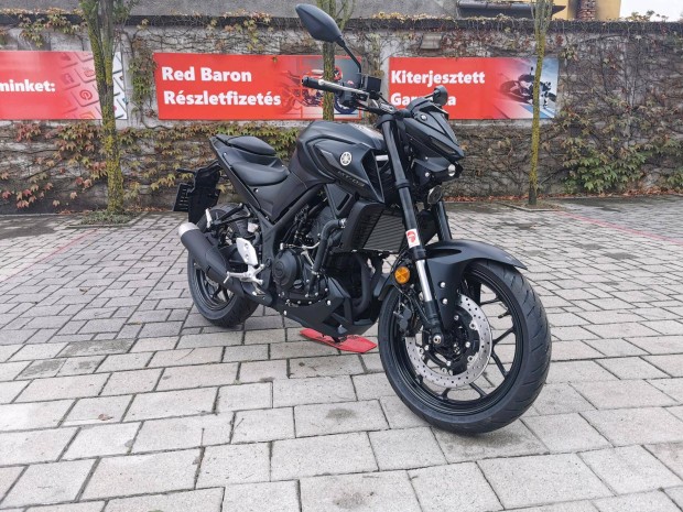 Yamaha MT-03 3+1 v rsos Red Baron garancival!