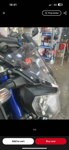 Yamaha MT 09 (2014-2016) Plexi