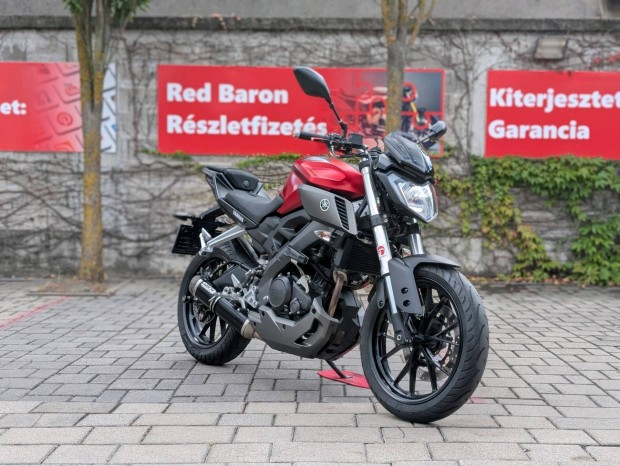 Yamaha MT-125 rsos RED Baron Garancival!