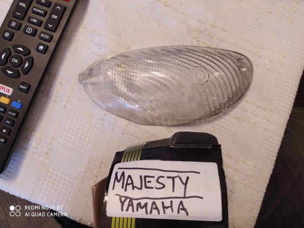 Yamaha Majesty 125 fehér index búra eladó