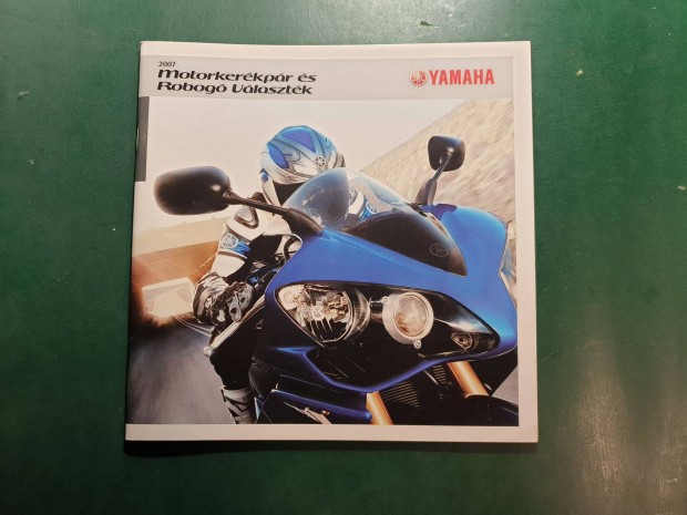 Yamaha Motorkerkpr s Robog Vlasztk 2007 prospektus