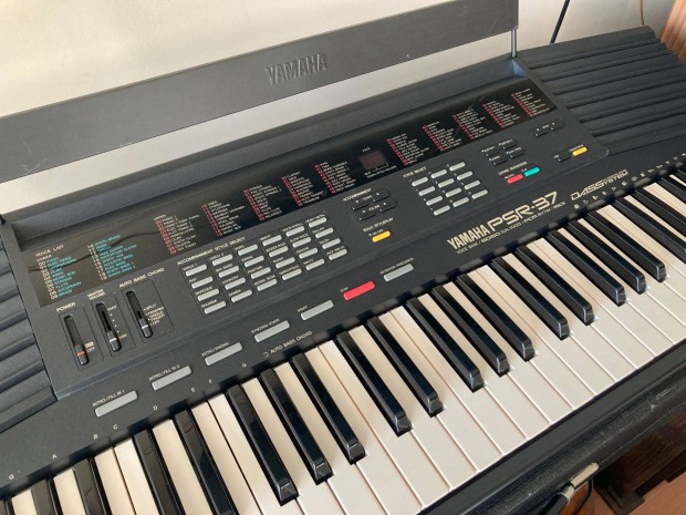 Yamaha PSR37 japn elektromos orgona szintetiztor midi ritmus ksret