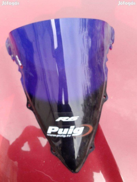 Yamaha R6 plexi, nem karcos, k�k sz�n�