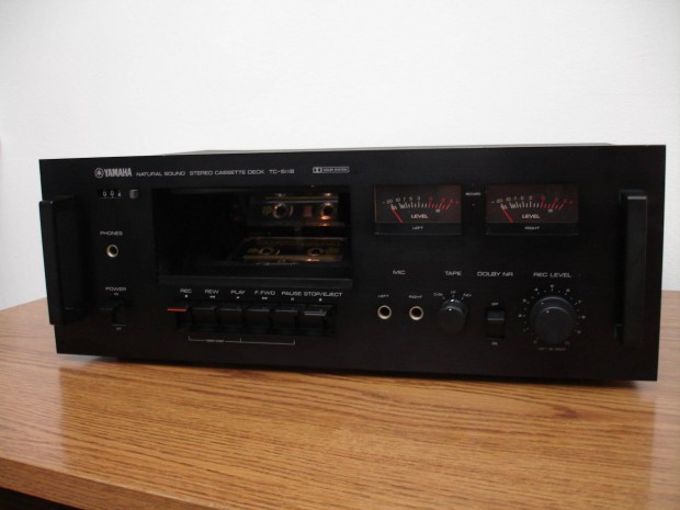 Yamaha TC-511B fekv kazetta fszkes tkrs deprez mszeres kazetts H