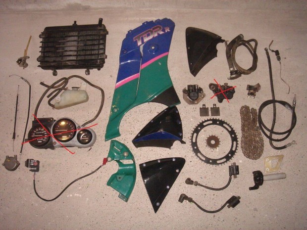Yamaha TDR 125 alkatrsz
