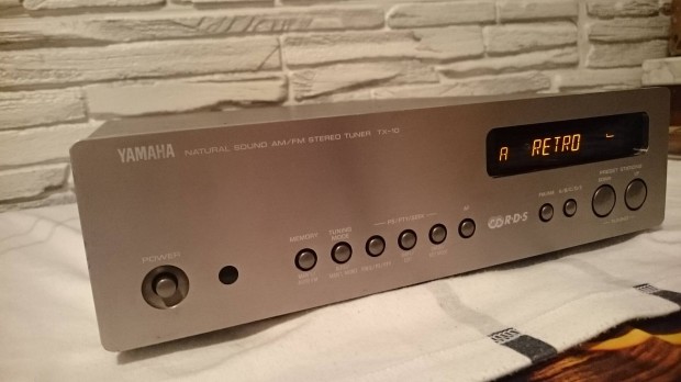 Yamaha TX-10 fm ellapos sztere RDS tuner, rdi 