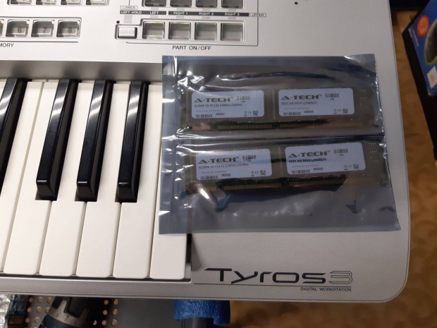 Yamaha Tyros 2, 3, Motif Es SD RAM 512 MB memria