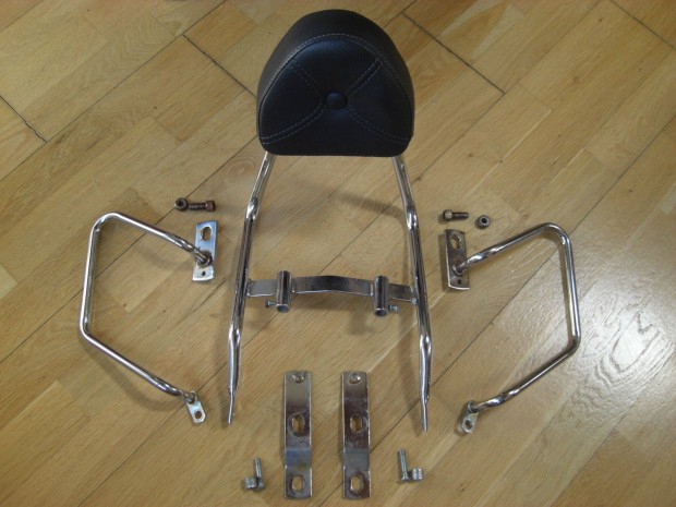 Yamaha Virago Sissy Bar r�d plusz csomagtart�k - Eredeti Hepco Becker