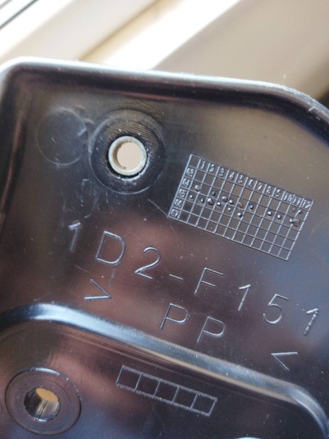 Yamaha XT660X gyári első sárvédő