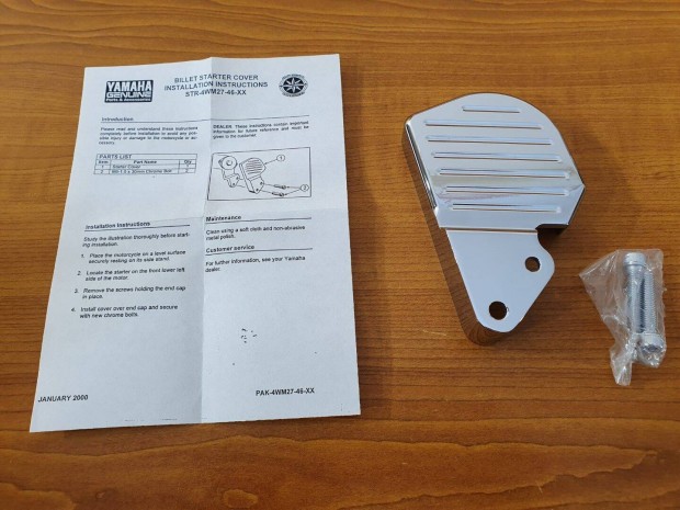 Yamaha XV 1600 Road Star Önindító Takaró Króm Dísz 16970