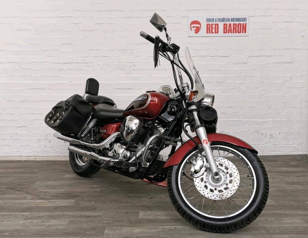 Yamaha Xvs 250 Entry Bike! RED Baron Garancival!