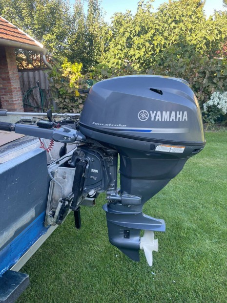 Yamaha csnakmotor F25DMH 2014 elad