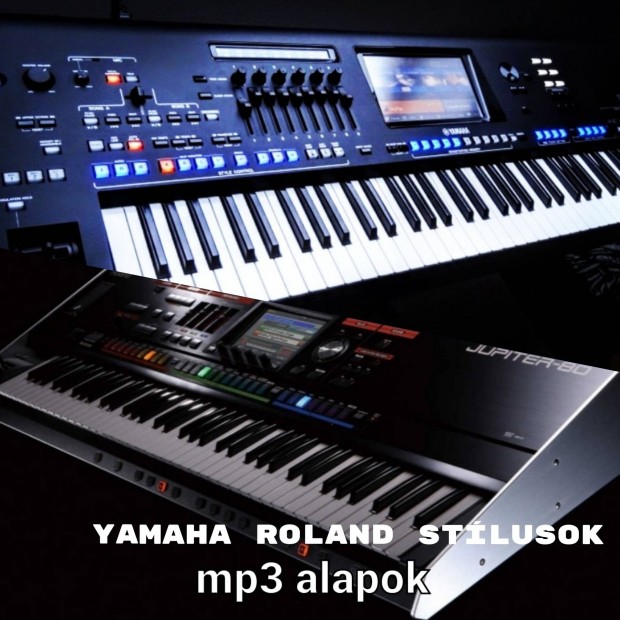 Yamaha s Roland  zenei anyagok