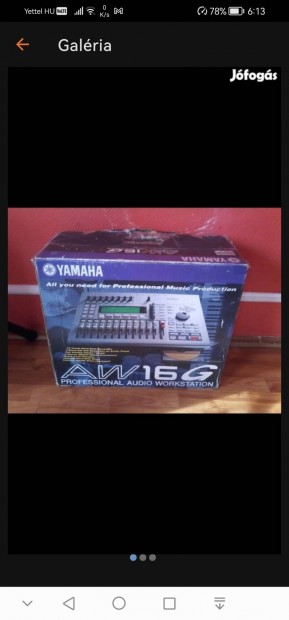 Yamaha studiofelvevo