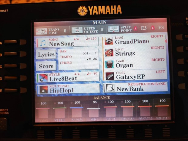 Yamaha tyros gyri hangrendszerrel, kitn llapot,.