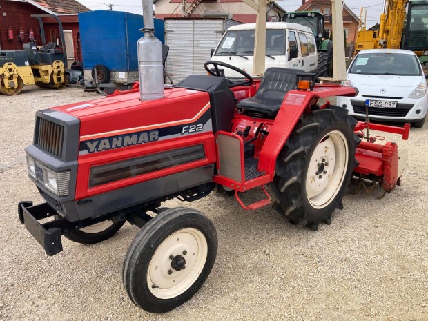 Yanmar F22 3 hengeres Japn kistraktor talajmarval elad