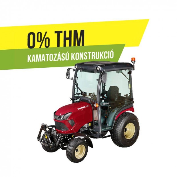 Yanmar Japn kistraktor 26 lers, kabinnal / SA424V-Q - 0 % THM