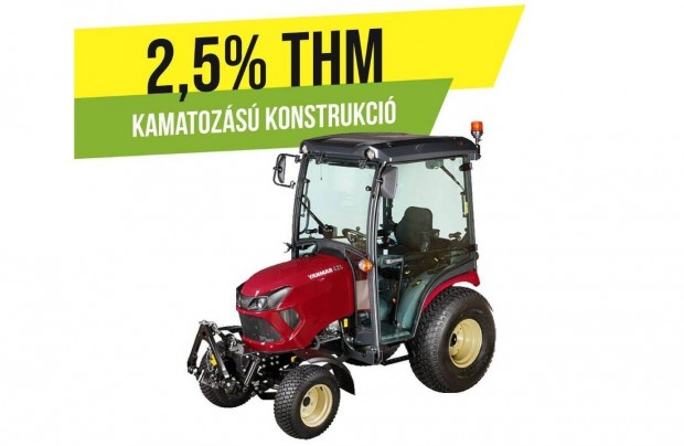 Yanmar Japn kistraktor 26 lers, kabinnal / SA424V-Q - 2,5 % THM