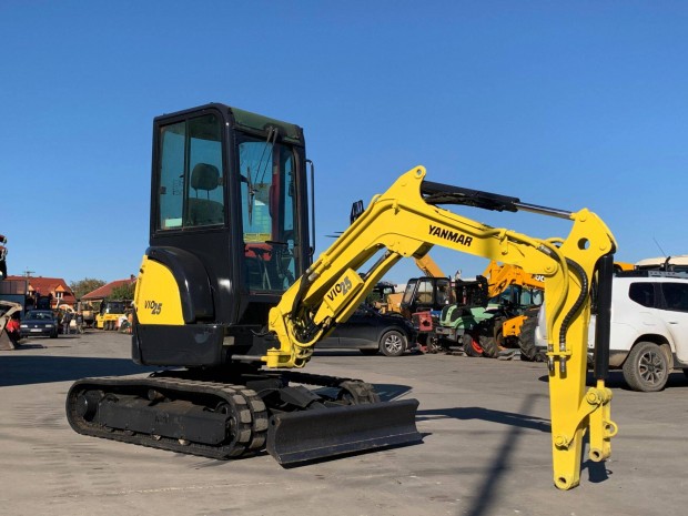 Yanmar Vio25-4 mini gumihevederes kotr