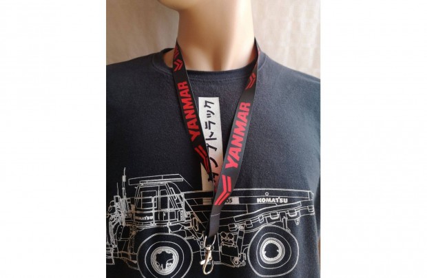 Yanmar - Eredeti-Original- nyakba akasztó kulcstartó
