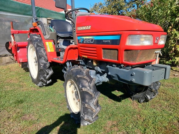 Yanmar af 220, Japn kistraktor talajmarval elad.