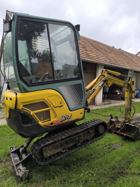 Yanmar bobcat kubota jcb árokásó minikotró markolo kotro rakodo eladó