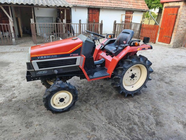 Yanmar f 165 4wd + talajmar + utnfut