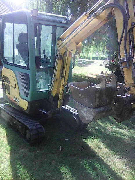 Yanmar kubota bobcat árokásó minikotró markolo kotro rakodo eladó