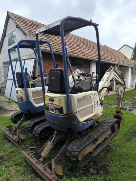Yanmar kubota bobcat jcb árokásó minikotró markolo kotro rakodo eladó