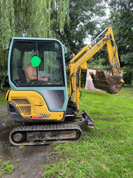 Yanmar kubota bobcat minikotró árokásó markolo kotro rakodo elado