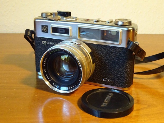 Yashica Electro 35 GSN fnykpezgp + Yashinon 45mm/1.7 objektv