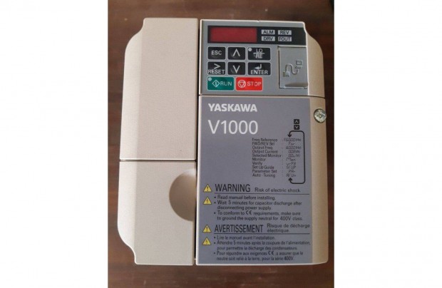 Yaskawa Cimr-VT2A0010BAA frekvenciavlt 3-fzis, 200-240 Vac, 2,2Kw