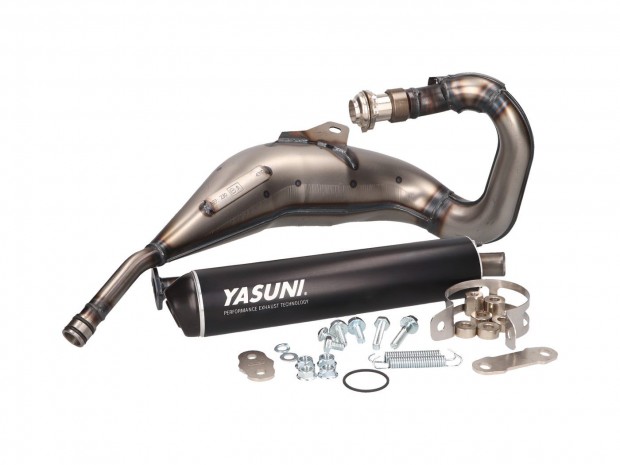 Yasuni Cross MAX fekete kipufog - Aprilia RX, SX, Derbi R, SM, Gilera