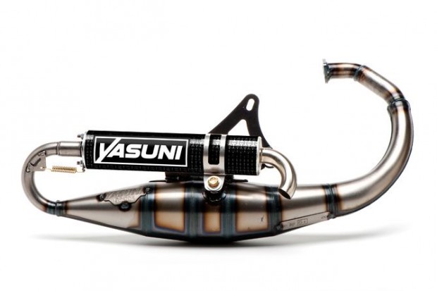 Yasuni R Kipufogó Fekete Kiadás Yamaha BW's / Slider karbon kinéz