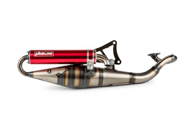 Yasuni Z kipufogó piros fortuna Minarelli vízszintes (Yamaha Aerox)