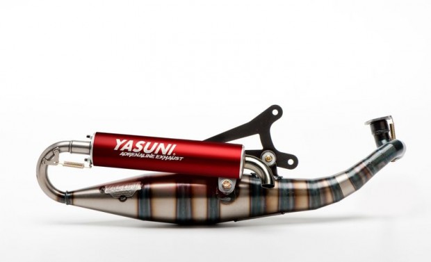 Yasuni carrera 16/17 kipufogó - alumínium yamaha aerox