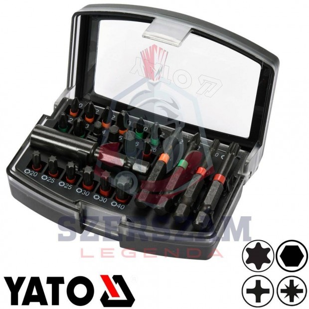 Yato 23 rszes bit kszlet 1/4" Yt-04621