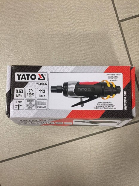 Yato Yt-09632 Pneumatikus furatkszr 6,3bar, befogs 6mm 113l/min