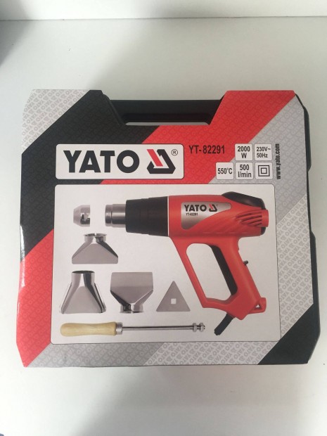 Yato Yt-82291 Elektromos hlgfv + tartozkok 550C 2000W