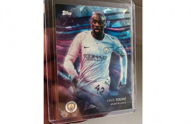 Yaya Toure Icy Foil Game On - Manchester City Teamset 2024