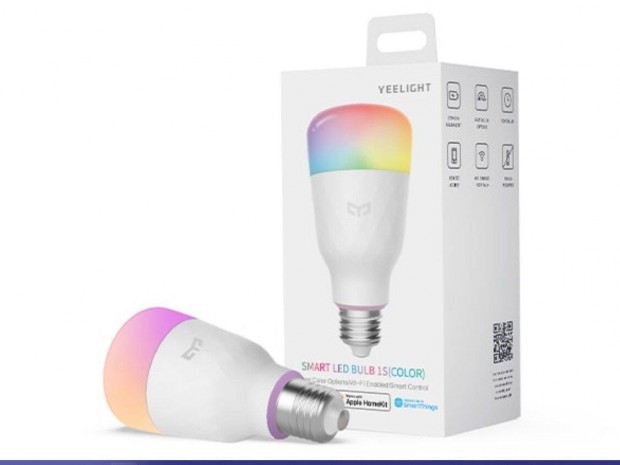 Yeelight LED Smart Bulb 1S RGB sznes izz Wi-Fi E27 800lm, Homekit